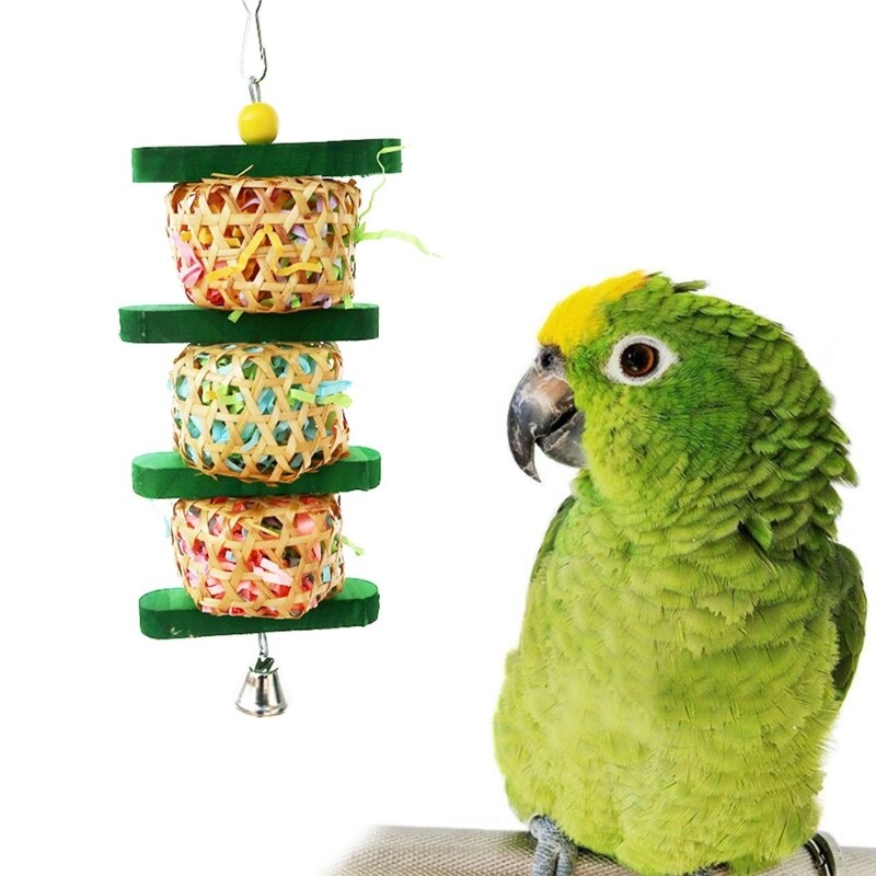 Bite Bells Bird Toys