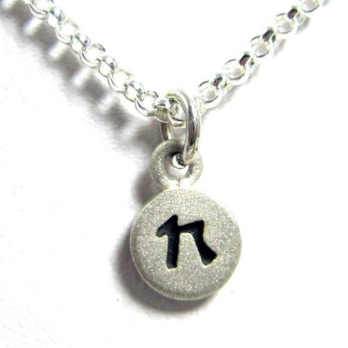 Personalized Tiny Dot Necklace - Choice of Charms