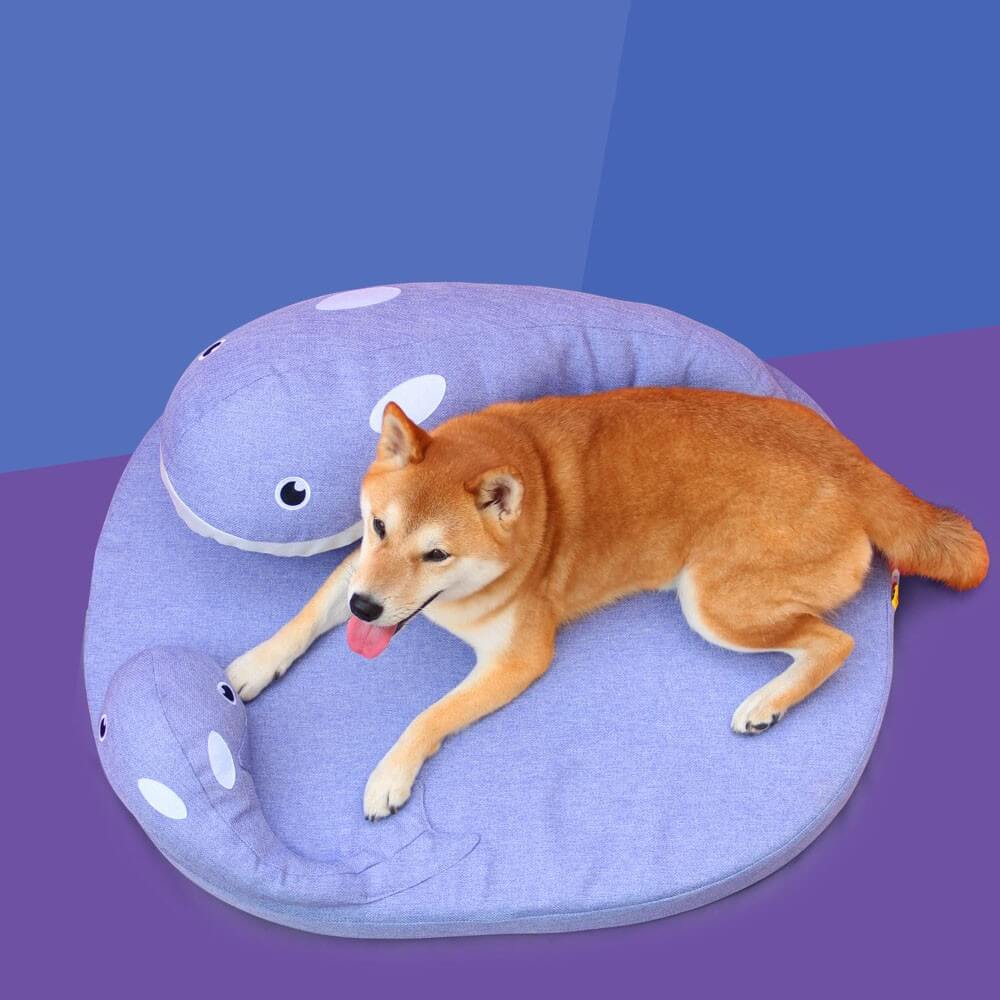 Whale Deep Sleep Bed Multi-Support Waterproof Dog Bed