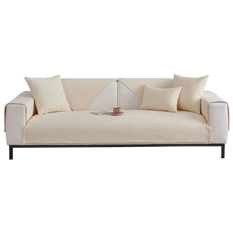Cotton And Linen Sofa Cushion Simple Modern Sofa Cover Non-slip Seat Cushion Four Seasons Universal Cover Cloth Linen Woven