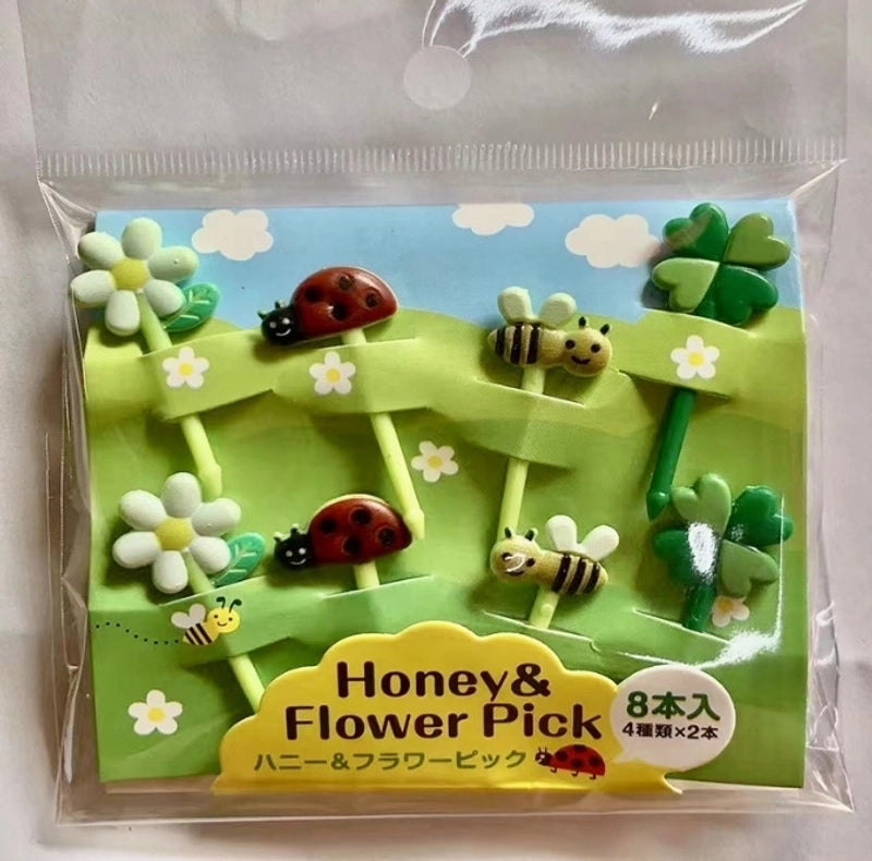 Casual Cartoon Plastic Fruit Fork 1 Set