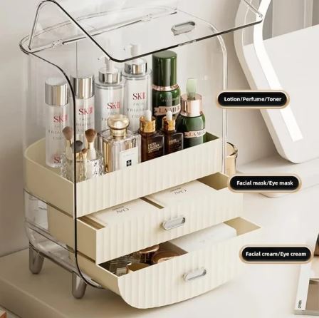 Diamond Glow Cosmetic Organizer