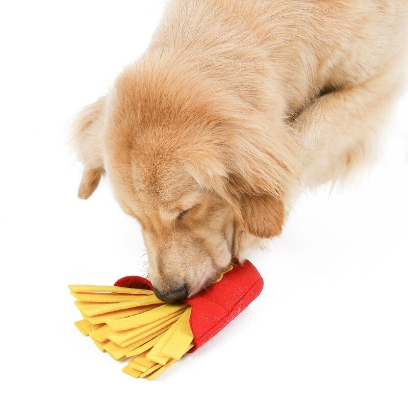 Snuffle Mat French Fries Dog