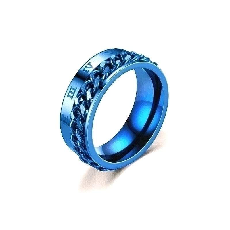 Fashion Titanium Steel No Inlaid Carving