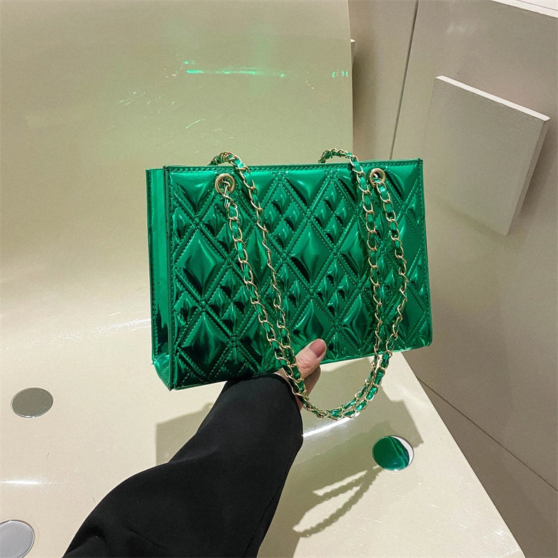 Women's Small All Seasons Pu Leather Streetwear Square Bag