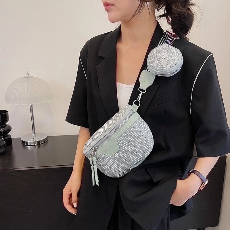 Women's Streetwear Solid Color Pu Leather Waist Bags