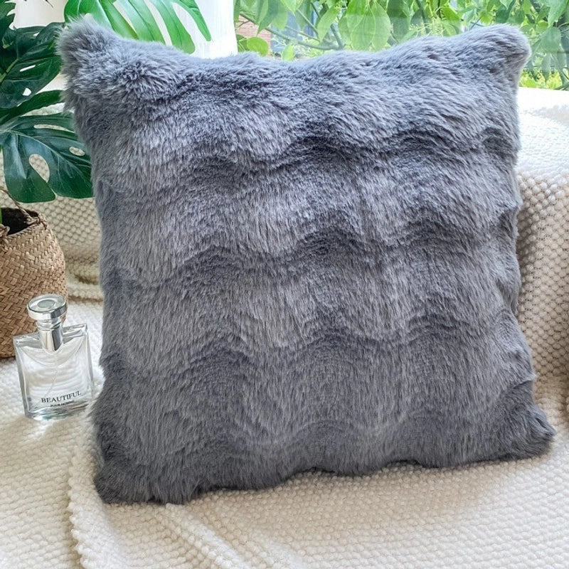 Modern Style Classic Style Solid Color Polyester Pillow Cases Couch & Sofa Decor