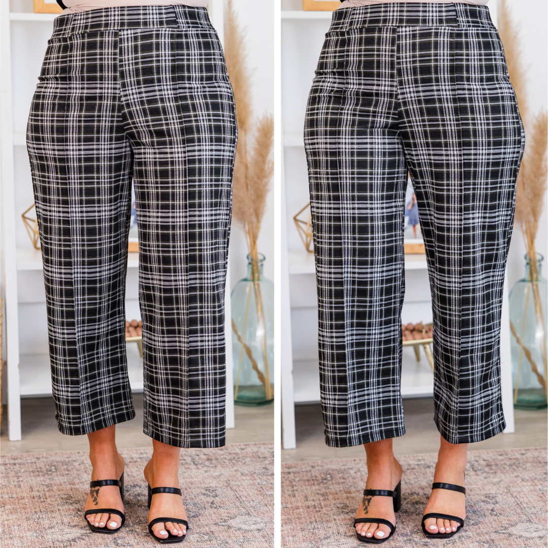 I'm Still Standing Pants. Black-Olive