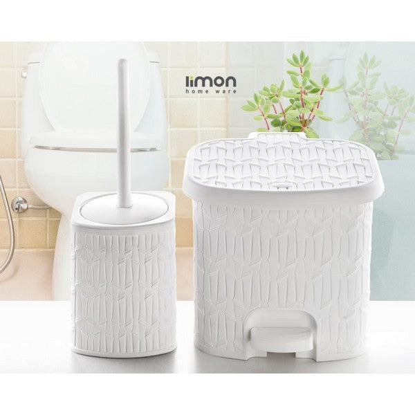 Dustbin & Brush Set