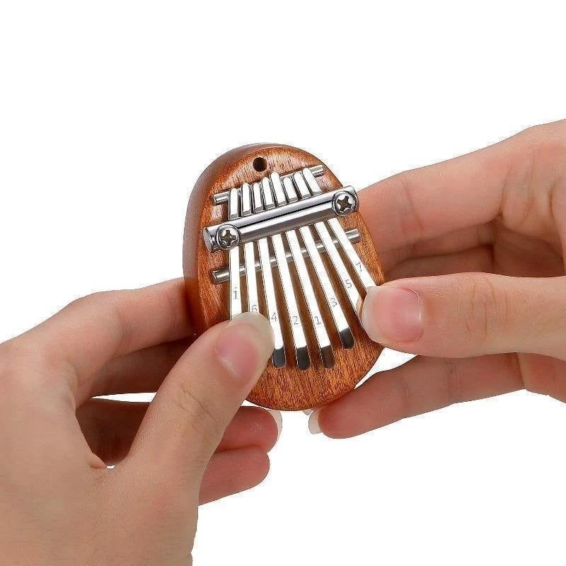 🎁Promotion -49% OFF 🎁 - Kalimba 8 Key exquisite Finger Thumb Piano💕