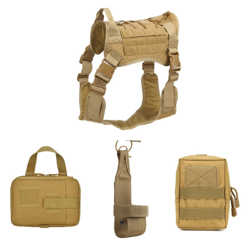 Dog Harness and Leash Set Vest