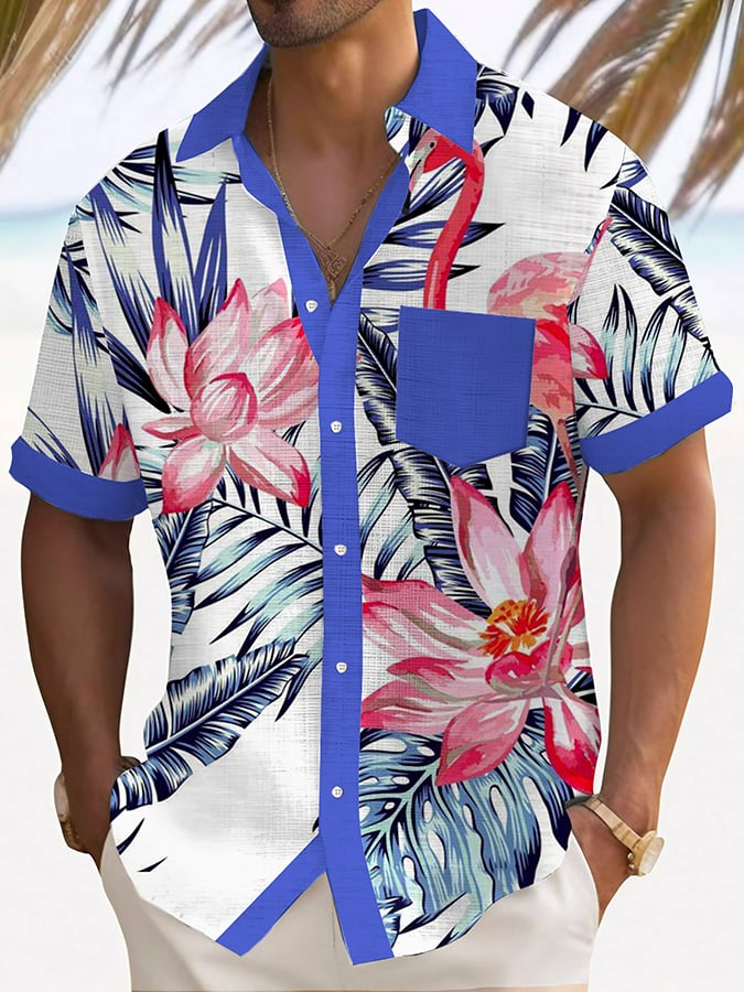 Men's Coco Flamingo Resort Casual Shirt