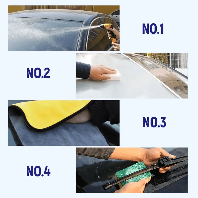 Car Glass Oil Film Remover