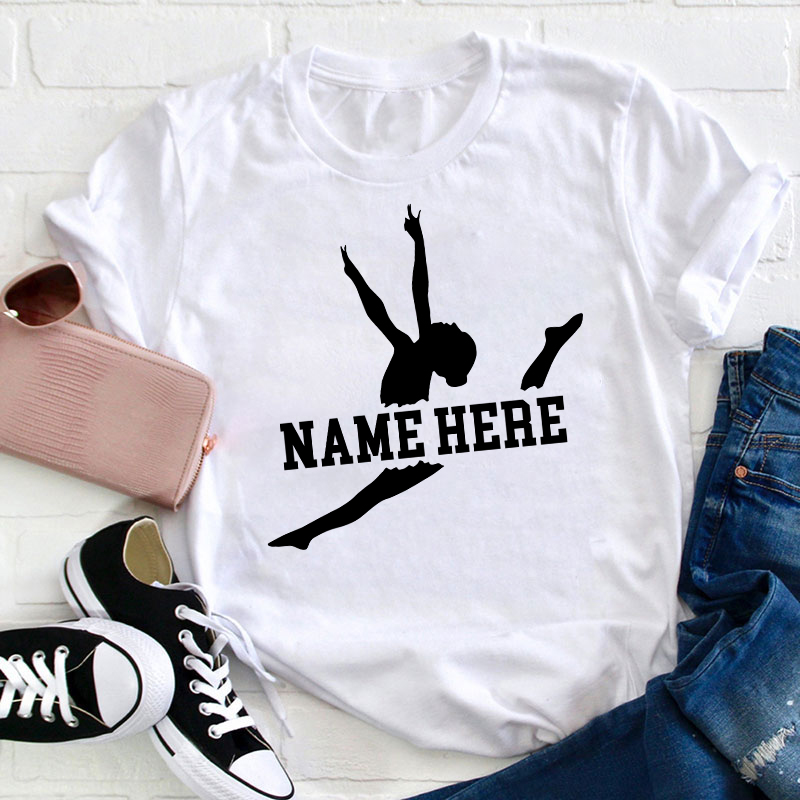 Personalized Name Dancer Teacher T-Shirt