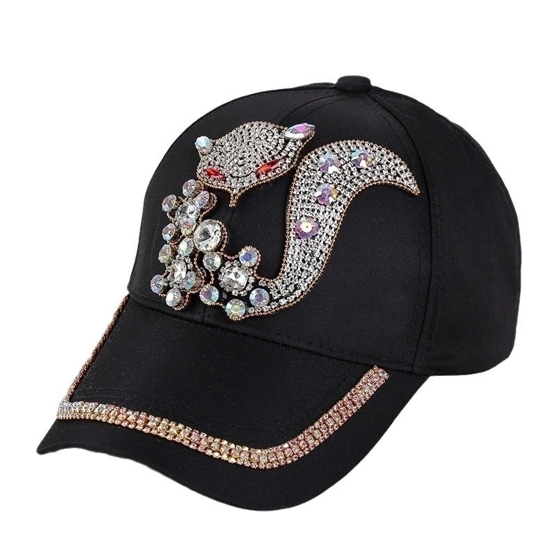 Women's Lady Fox Curved Eaves Baseball Cap