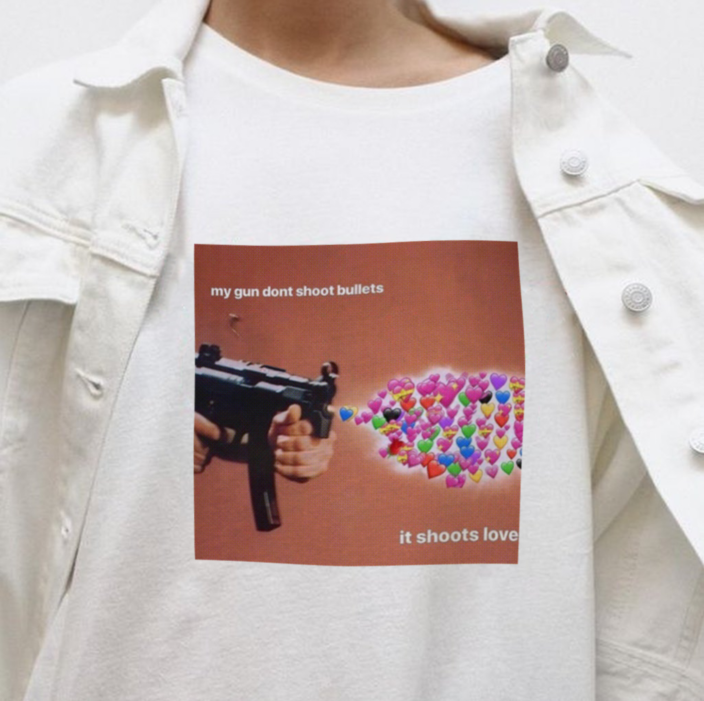 My Gun Doesn't Shoot Bullets. It Shoots Love Tee