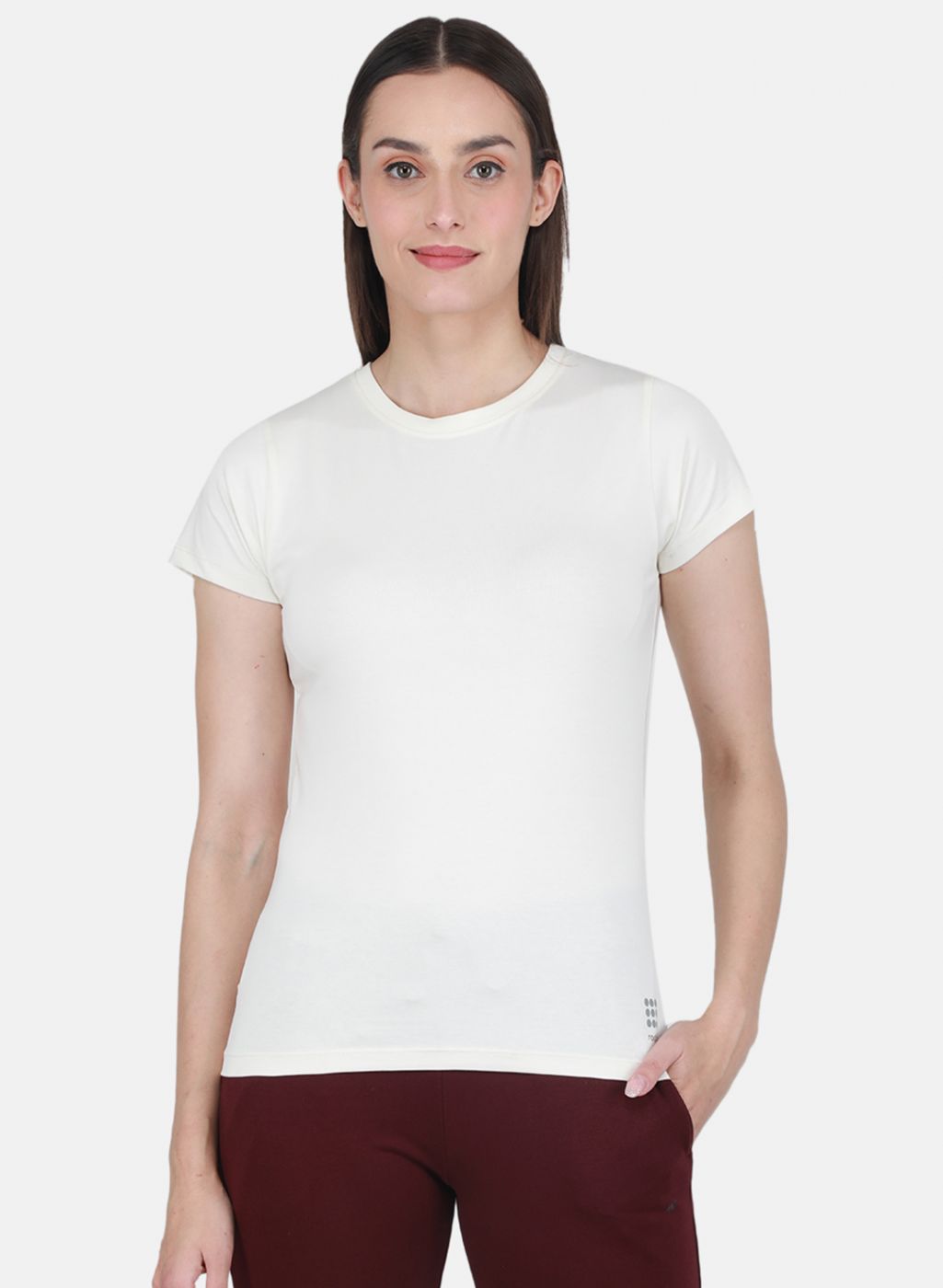 Rock-it Women Off White Solid Top