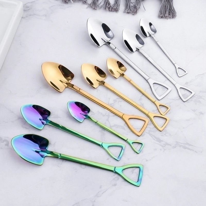 Casual Solid Color Stainless Steel Tableware