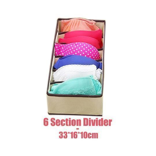 🔥Buy 2 Get 15% OFF -Foldable Closet Underwear Organizer(4 pics/1 Set)