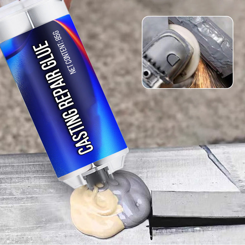 🎅Casting Repair Glue High Temperature Resistant Liquid Metal Repair Glue