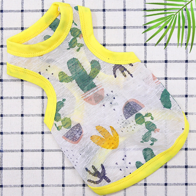 Cute Cactus Rabbit Poached Egg Pet Clothing