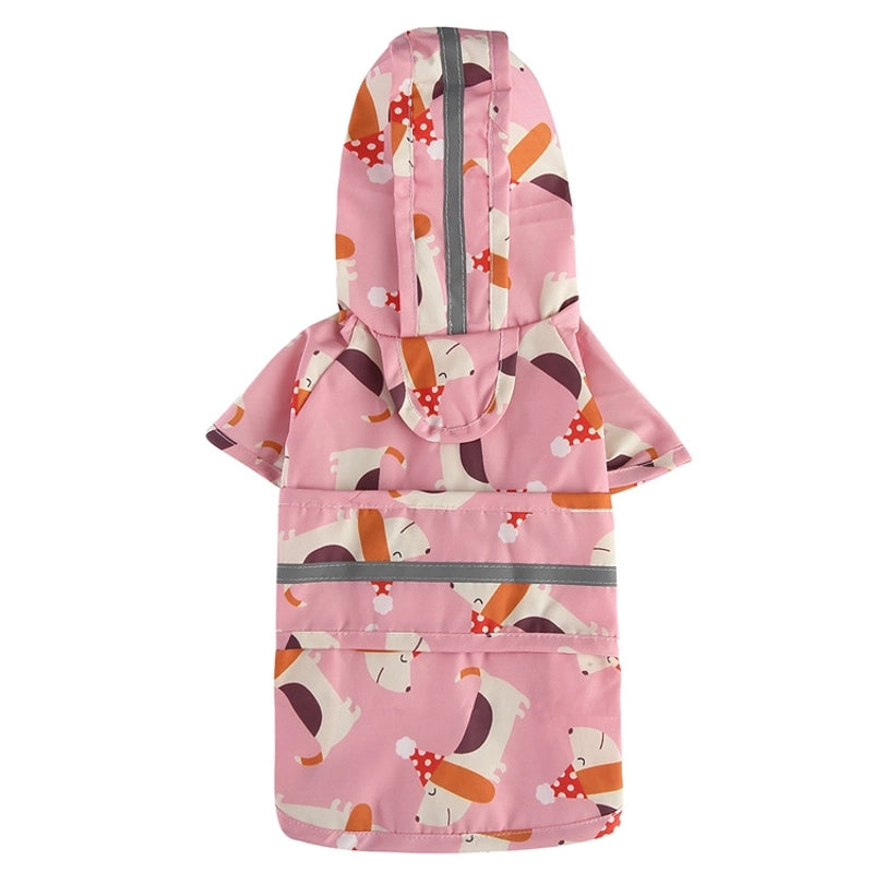 Supply Bath Duck Dog Raincoat Poncho Pet Raincoat Yellow Duck Bee Pet Poncho