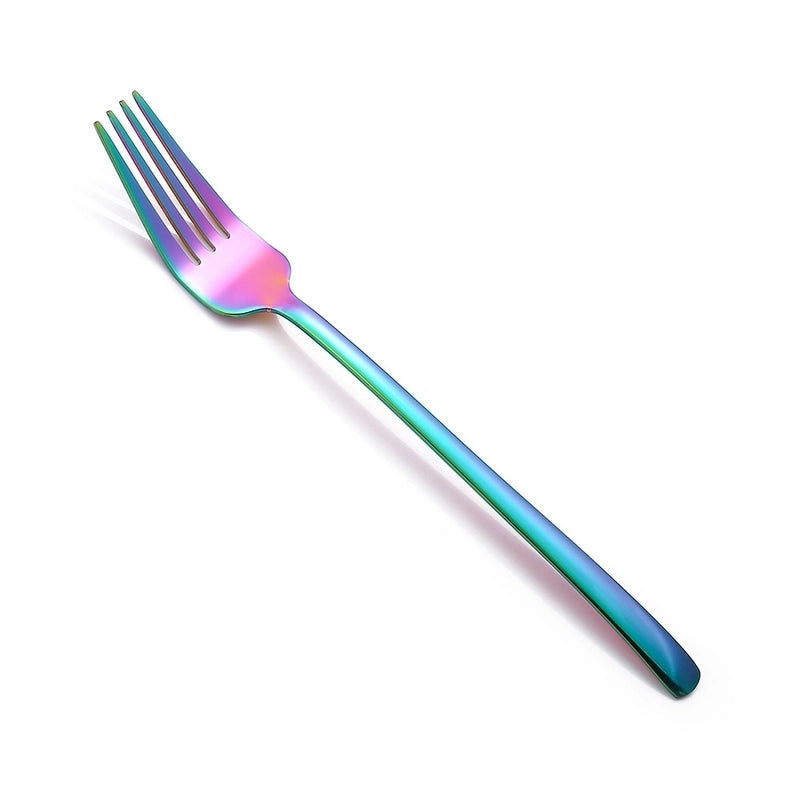 Casual Solid Color Stainless Steel Tableware