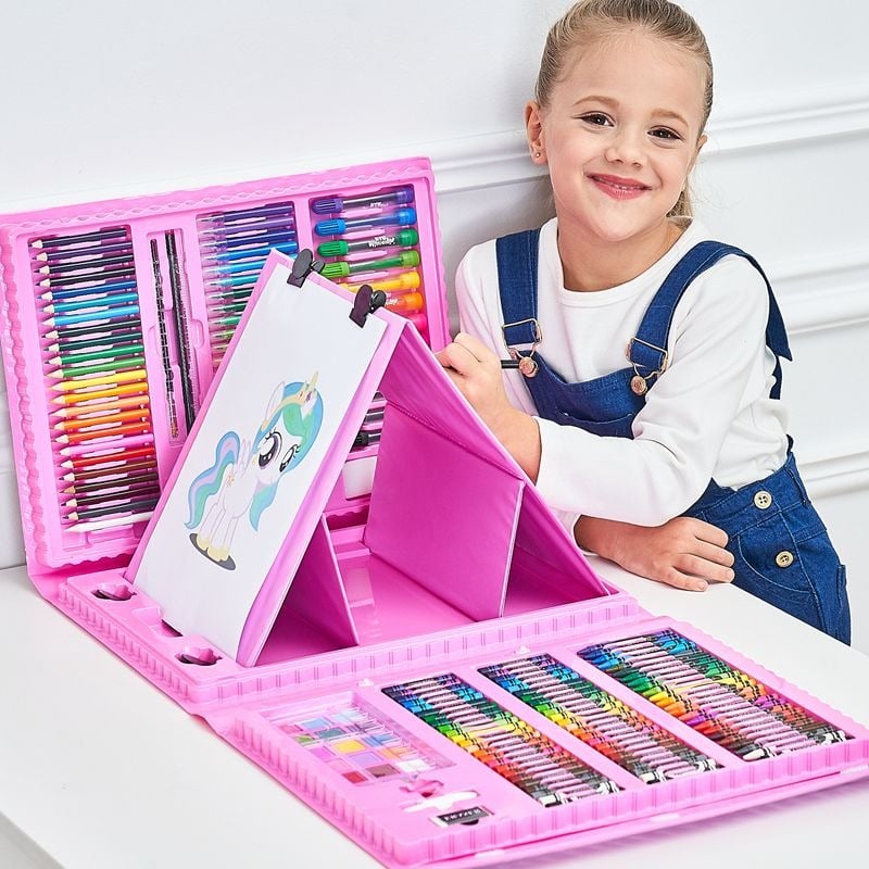 Deluxe 6-In-1 Art Creativity Set™ (🎄🎁The Best  Present For Kids)