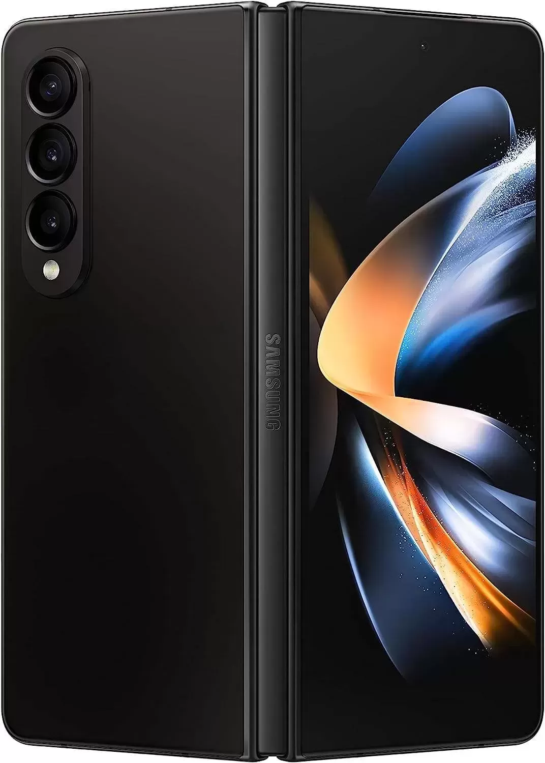 Galaxy Z Fold 4 Cell Phone, Factory Unlocked Android Smartphone, 256GB, Flex Mode, Hands Free Video, Multi Window View, Foldable Display, S Pen Compatible, US Version, 2022, Beige