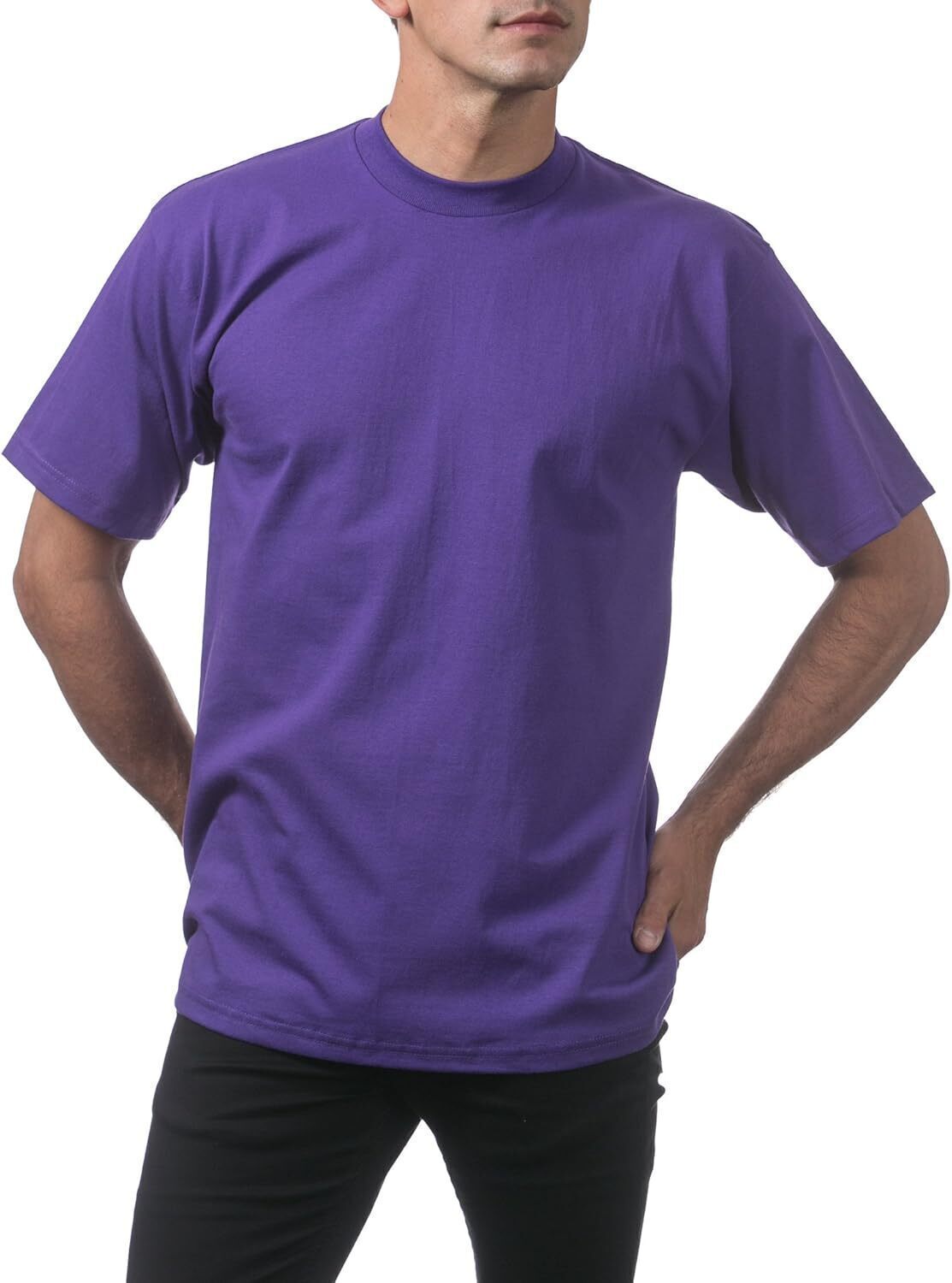 ⚡Last Day Clearance - Men's Heavyweight Cotton Short Sleeve Crew Neck T-Shirt