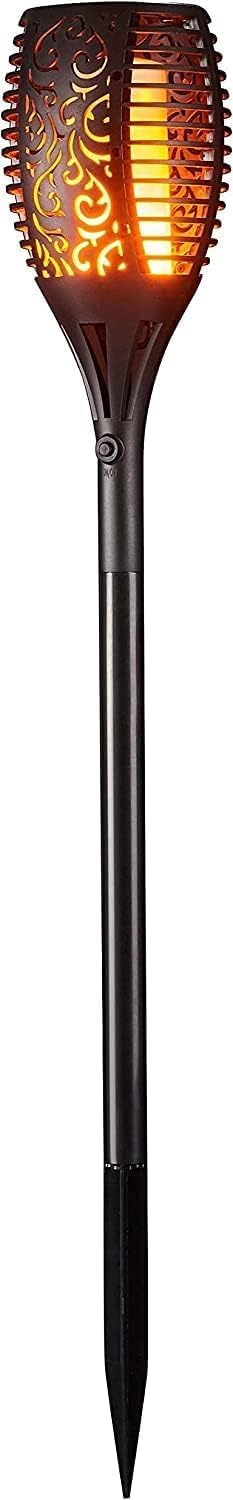 Solar Flame LED Light. Solar Ground Lights with Sensor Activated