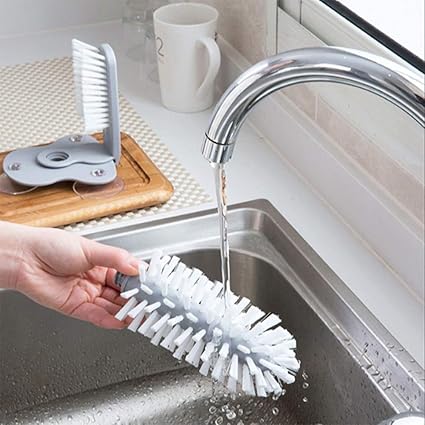 Glass Cleaning Brush . Water Bottle Cleaning Brush