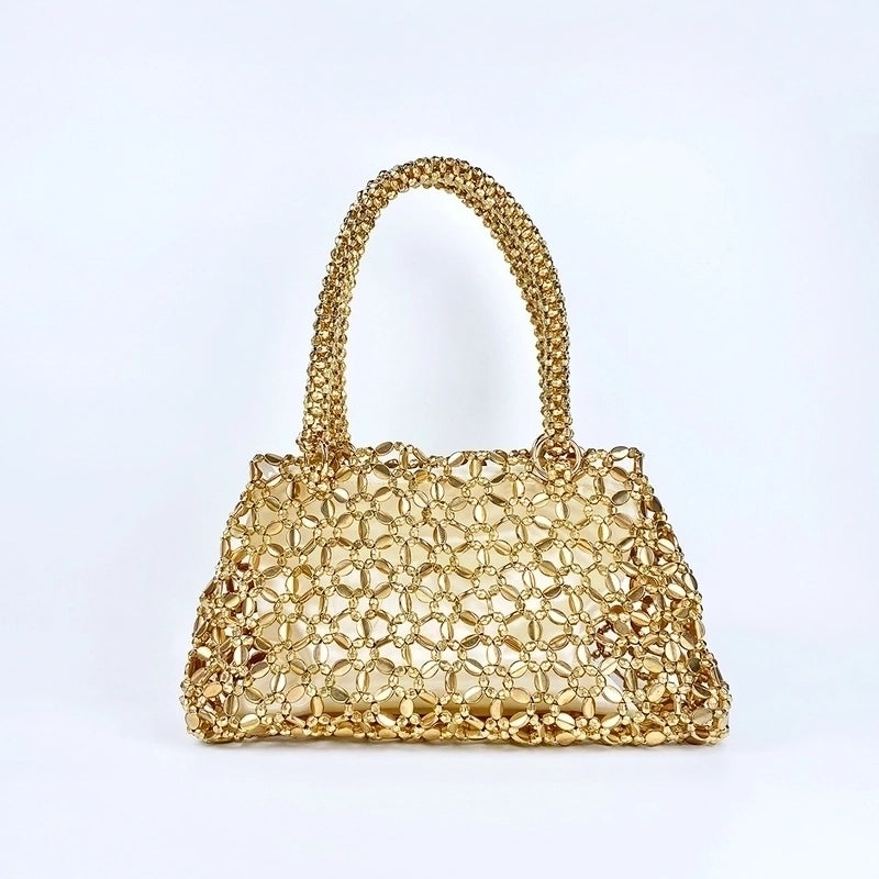 Women's Medium Arylic Solid Color Elegant Square Open Handbag