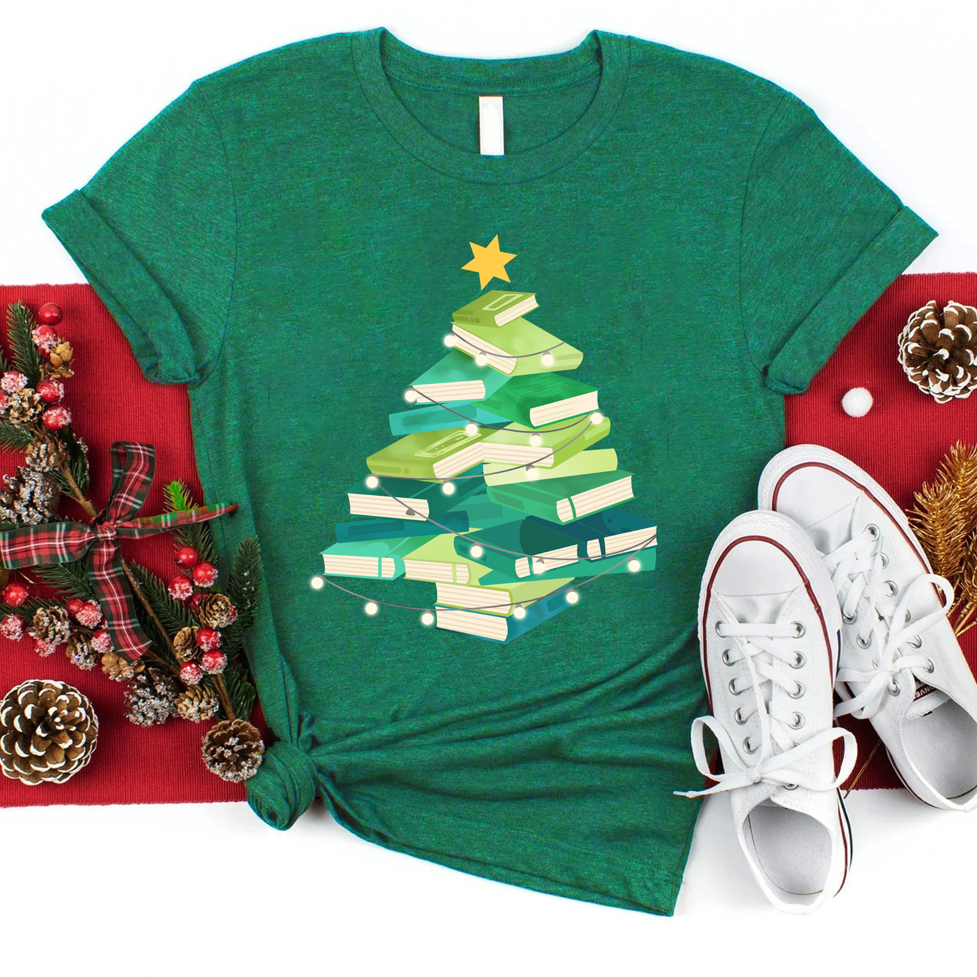 Christmas Book T-Shirt