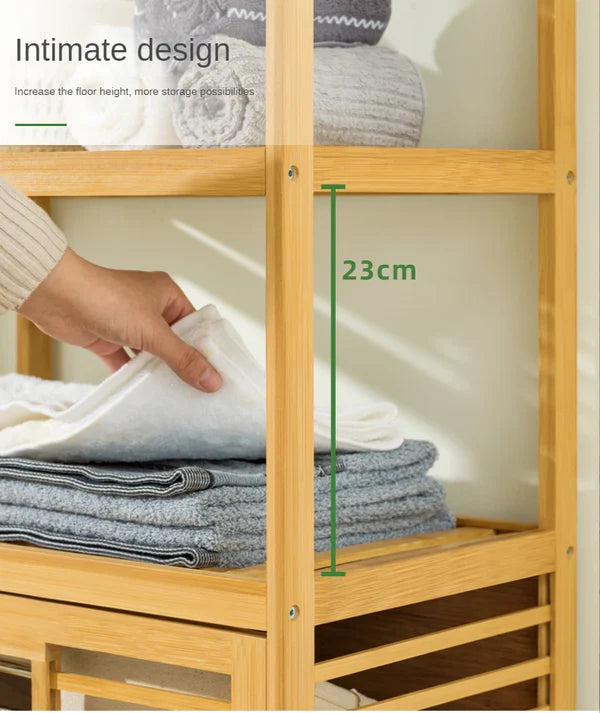 Multi-Layer Laundry Hamper With Separation Design