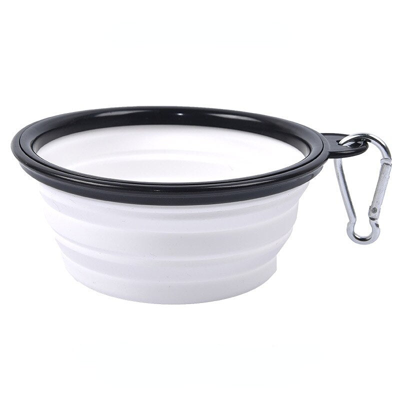 Collapsible Dog Folding Silicone Bowl