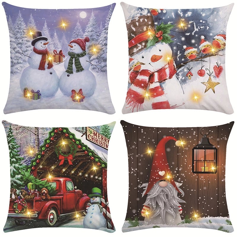 Christmas Snowflake Couch & Sofa Decor