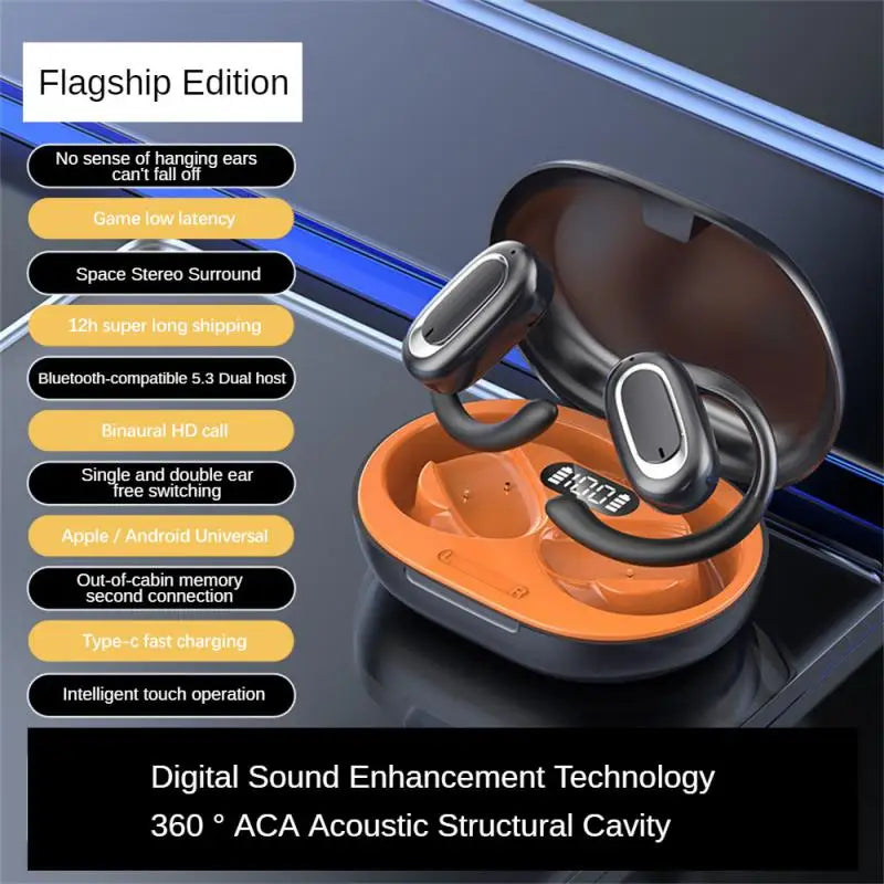 3D Surround Sound Open Bluetooth Headset