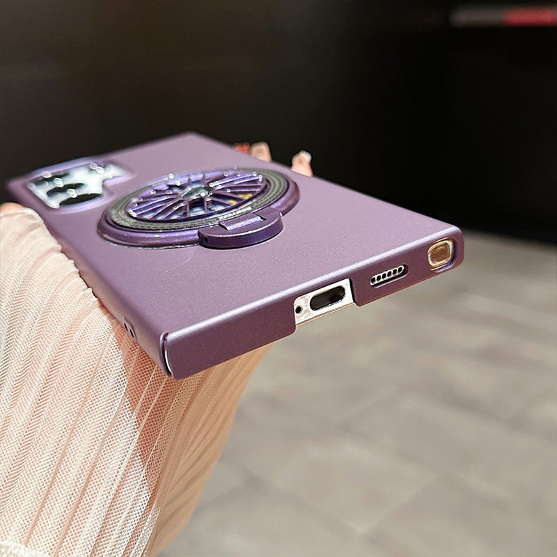 Shockproof Phone Case with Ring Kickstand for Samsung