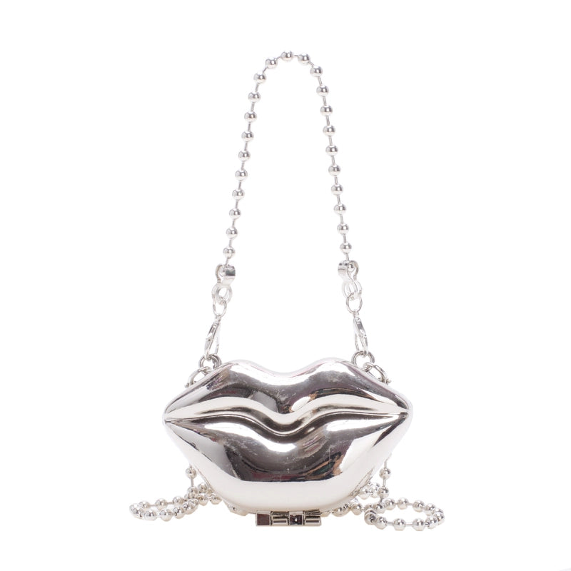 Women's Mini Arylic Solid Color Streetwear Shell Hook Loop Dome Bag