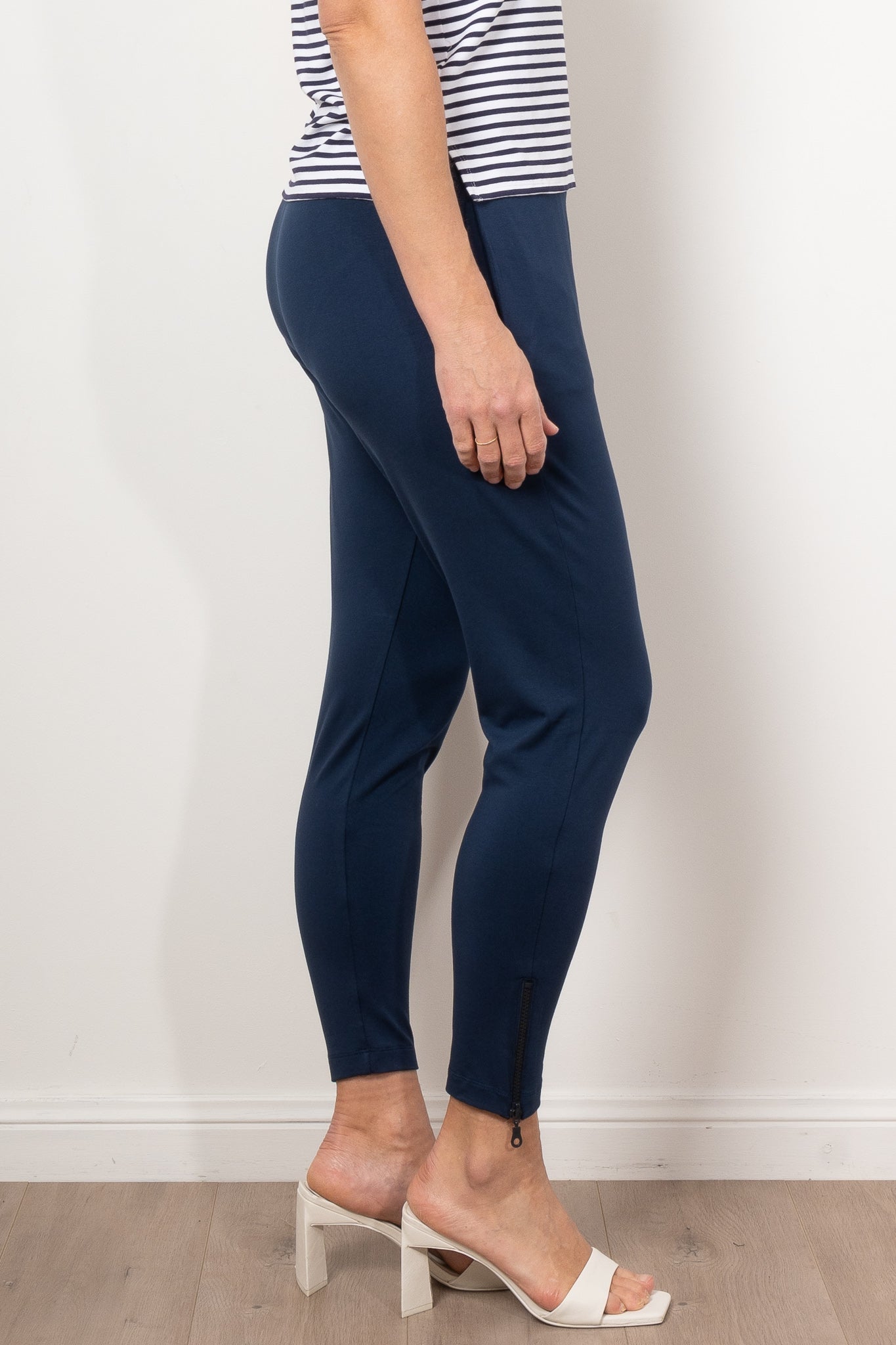 Mela Purdie Zip Stiletto Pant Matte Jersey