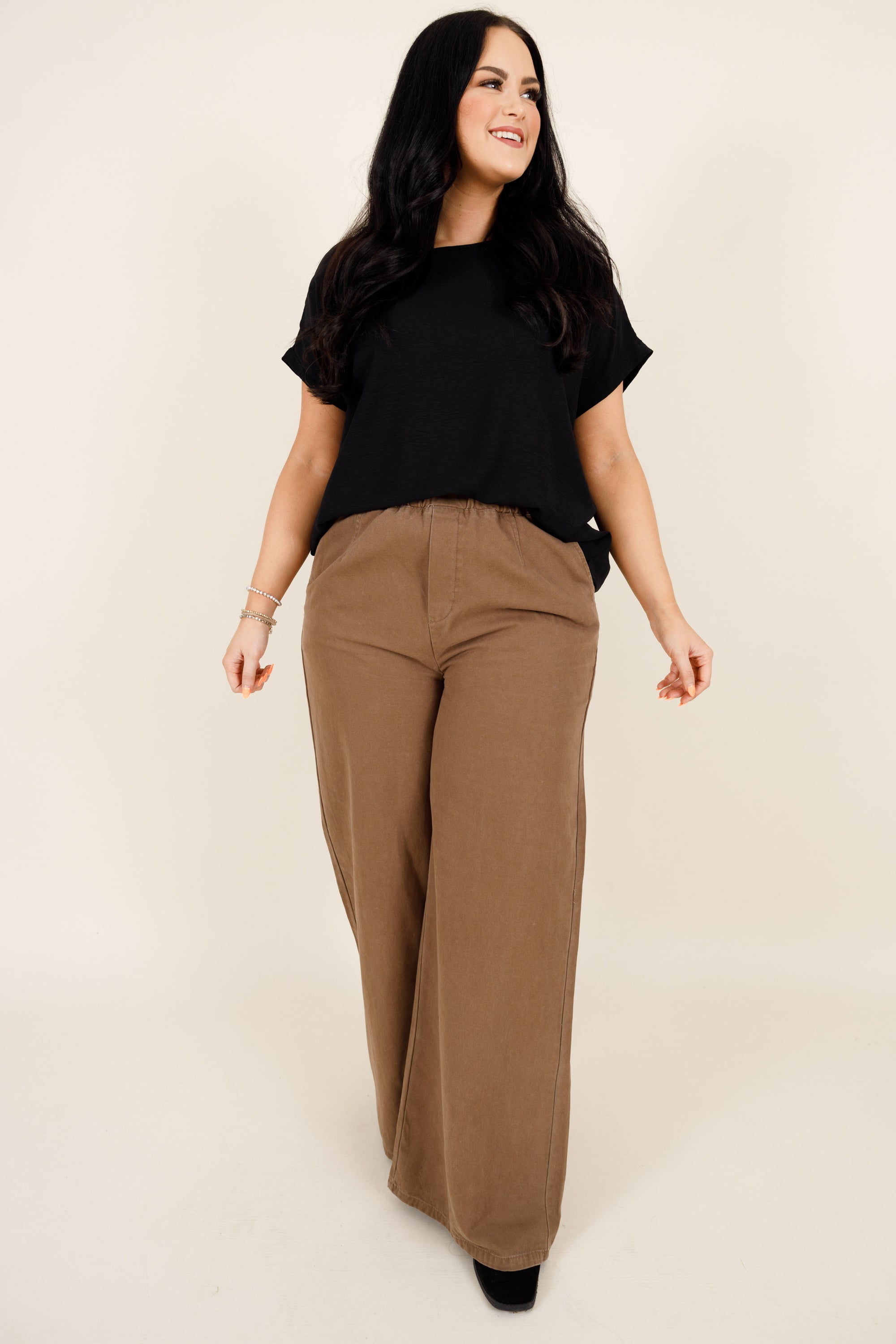 The Sweetest Destination Pants. Mocha