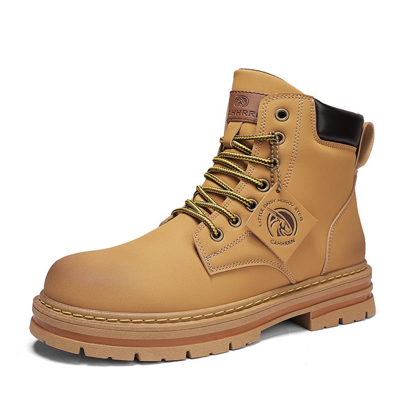Men's Trendy Lace-up Martin Boots