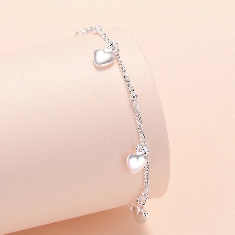 Fashion Geometric Star Heart Shape Copper Plating Bracelets 1 Piece