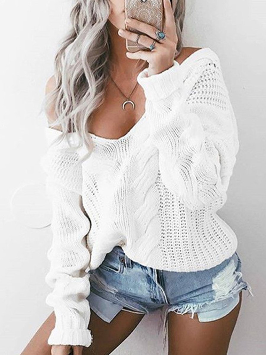 Loose Knitted Sweater