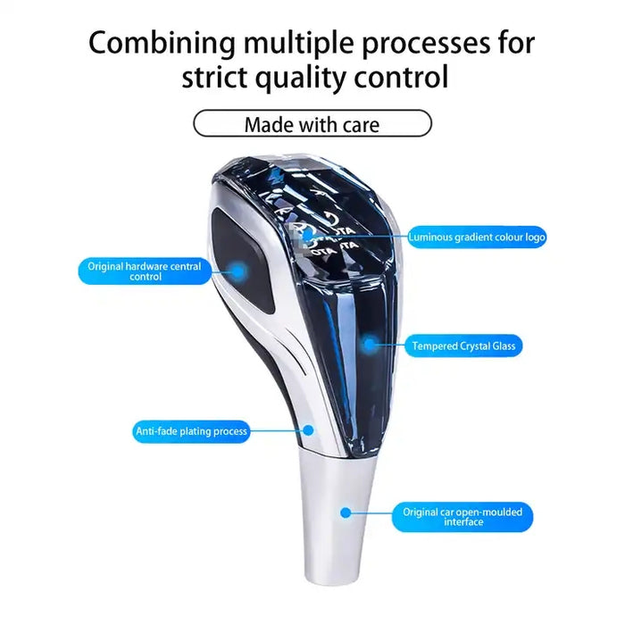 Crystal Car Gear Shift Knob With Led