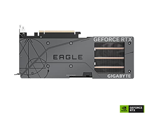 Gigabyte Tarjeta gráfica GeForce RTX 4060 Ti Eagle 8G. 3 Ventiladores WINDFORCE. 8 GB 128 bits GDDR6. GV-N406TEAGLE-8GD