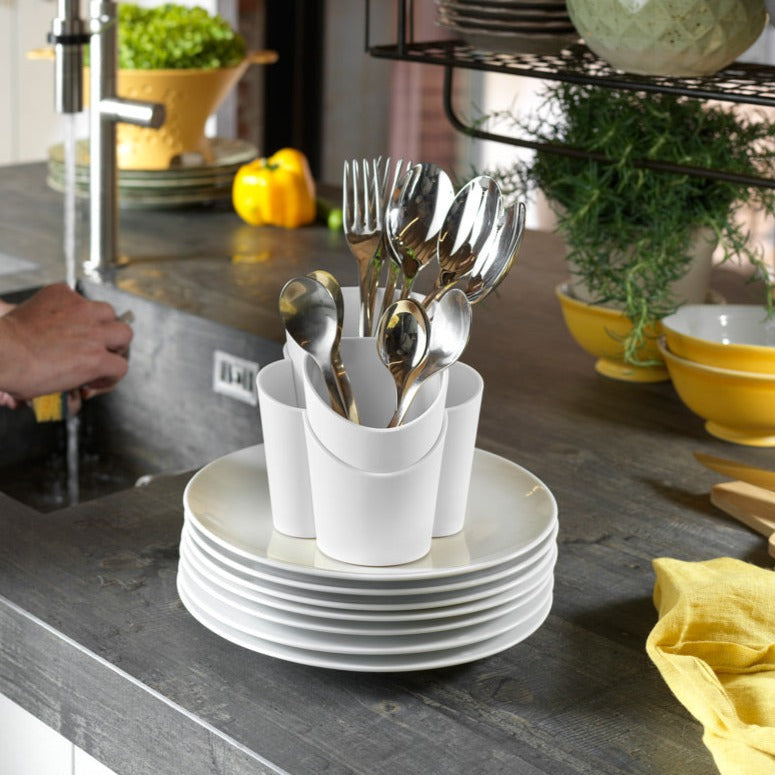 Gocciolo Cutlery Drainer - Arctic White