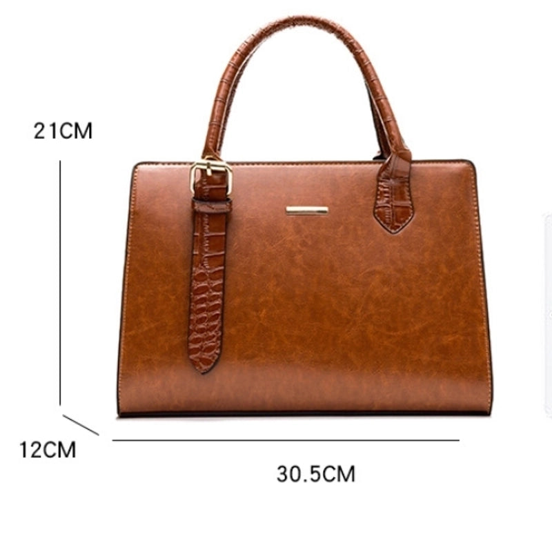 Medium Pu Leather Fashion Bag Sets