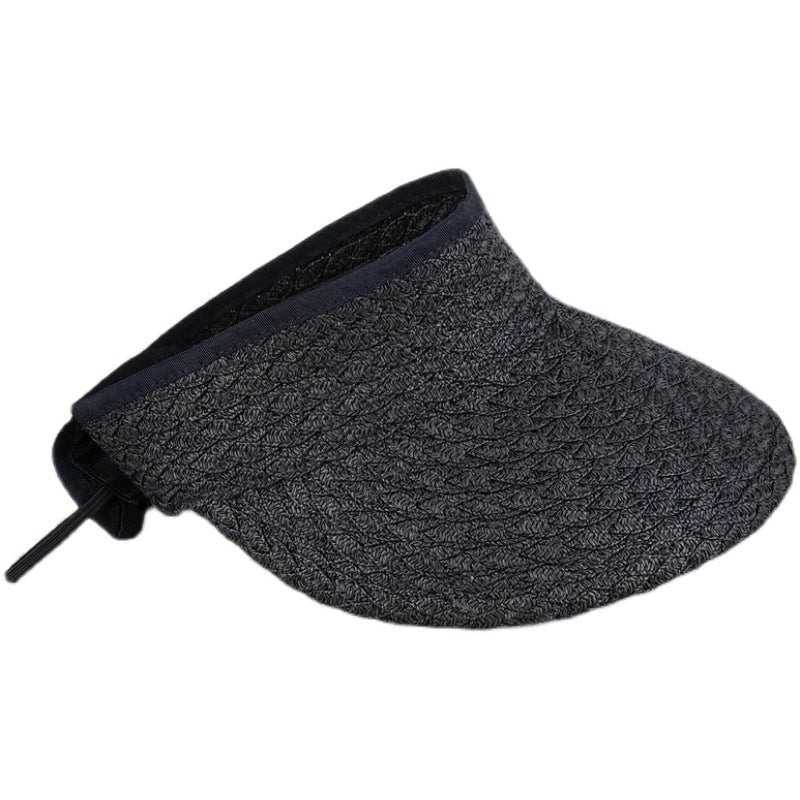 Women's Casual Solid Color Big Eaves Sun Hat